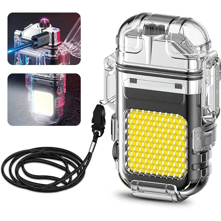 LED with Lighter Flashlight